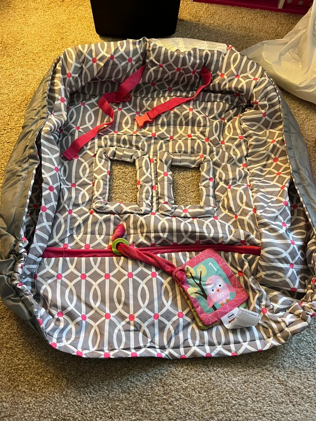 Skip Hop Shopping Cart Cover with Toy