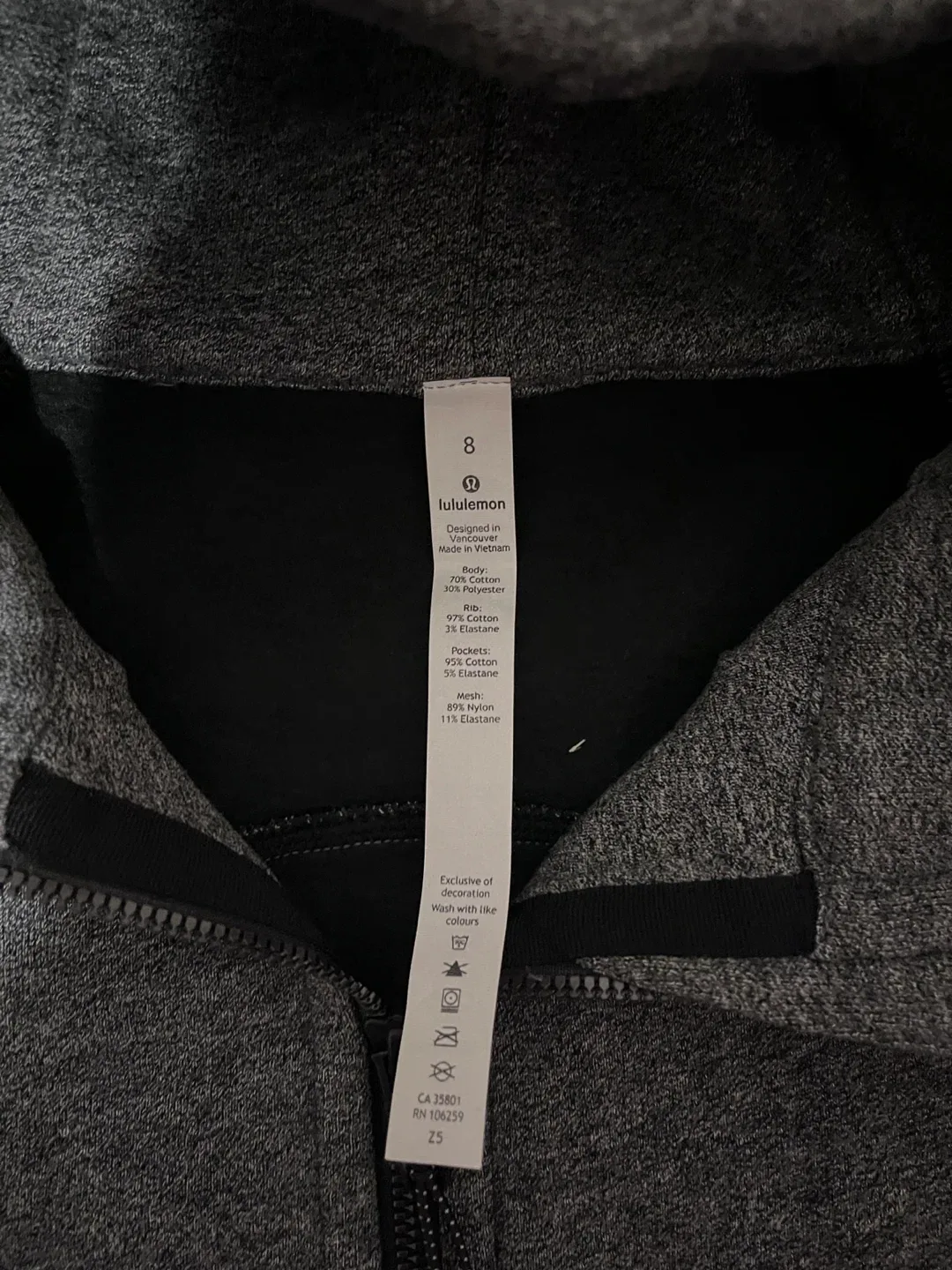 Lululemon sweater Zip Up image indicator(3)