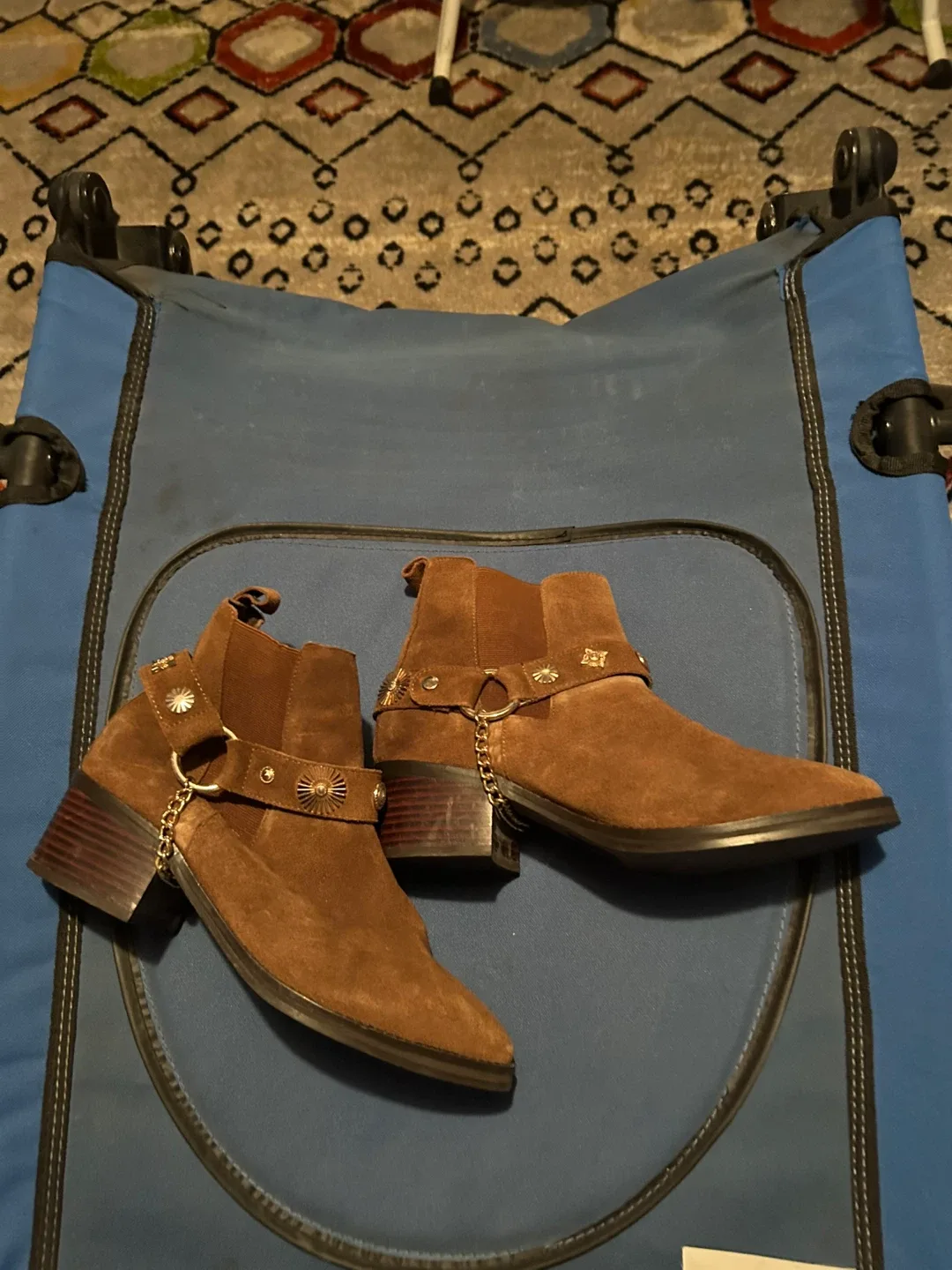 Brown Suede Ankle Boots image indicator(2)