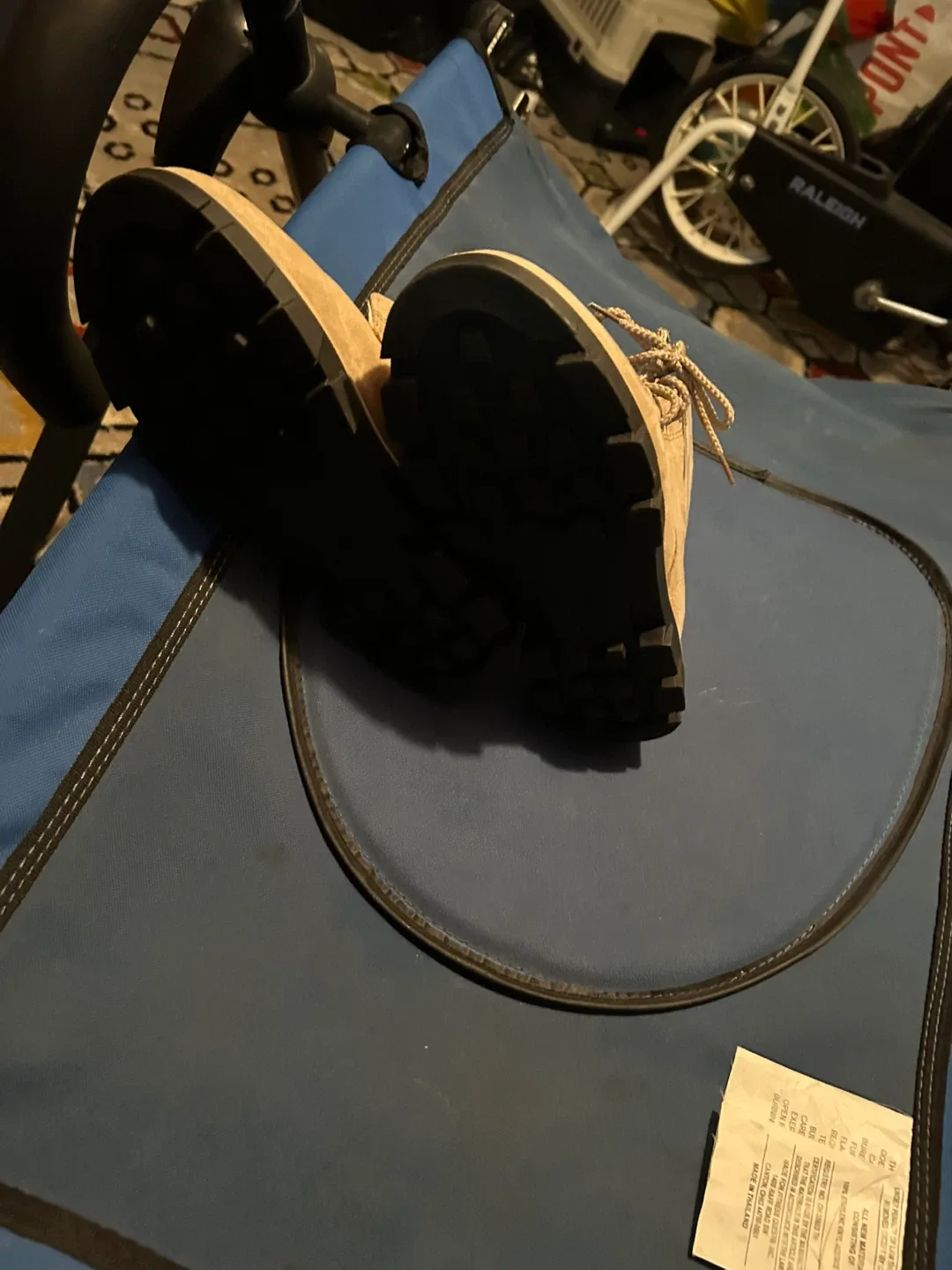 Fashon Tan Lace-Up Boots