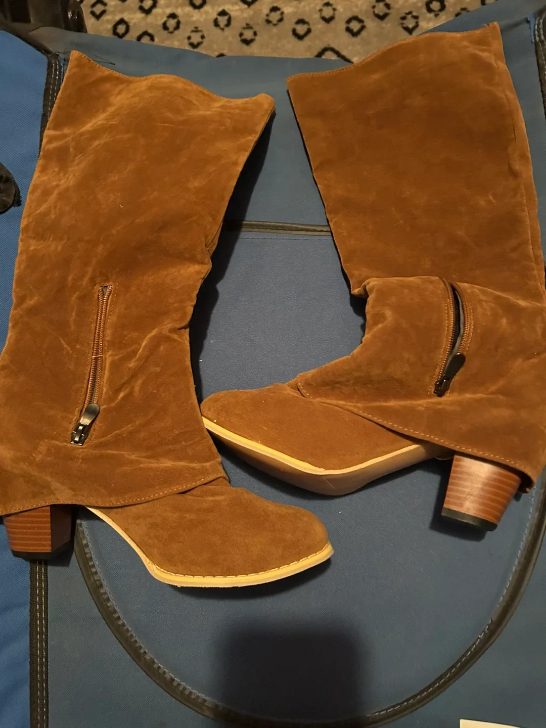 Brown Knee High Boots