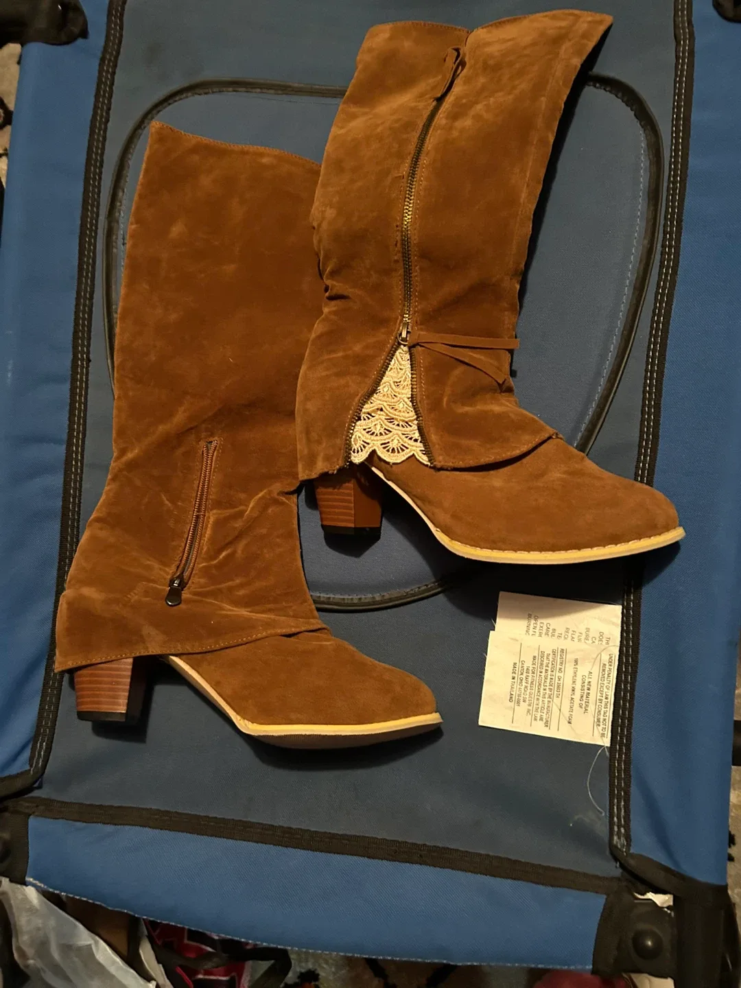 Brown Knee High Boots image indicator(3)