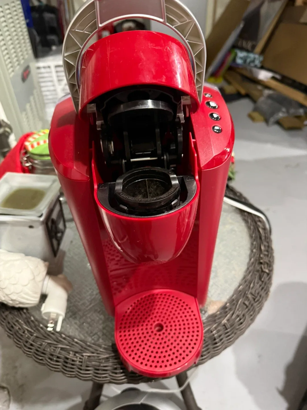 Red Keurig Single Serve Coffee Maker