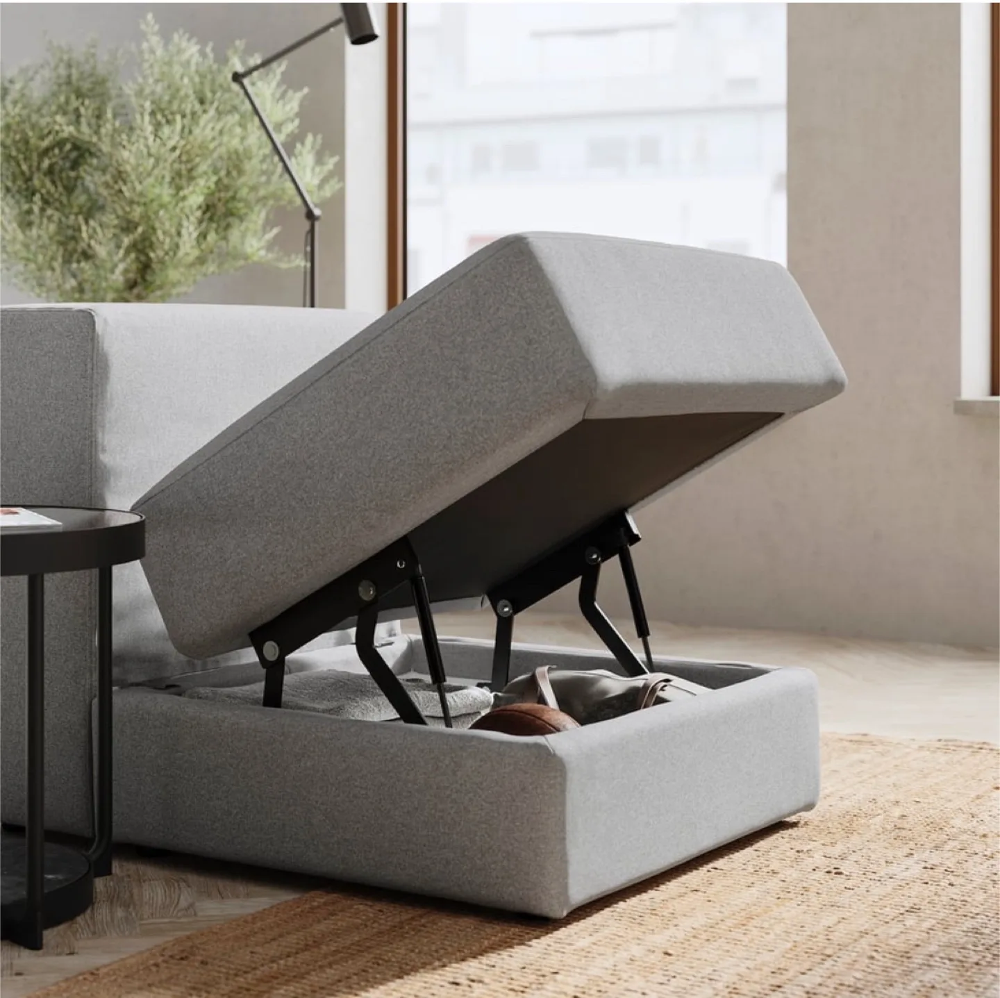 IKEA JÄTTEBO 1-Seat Module - Tonerud Gray image indicator(2)