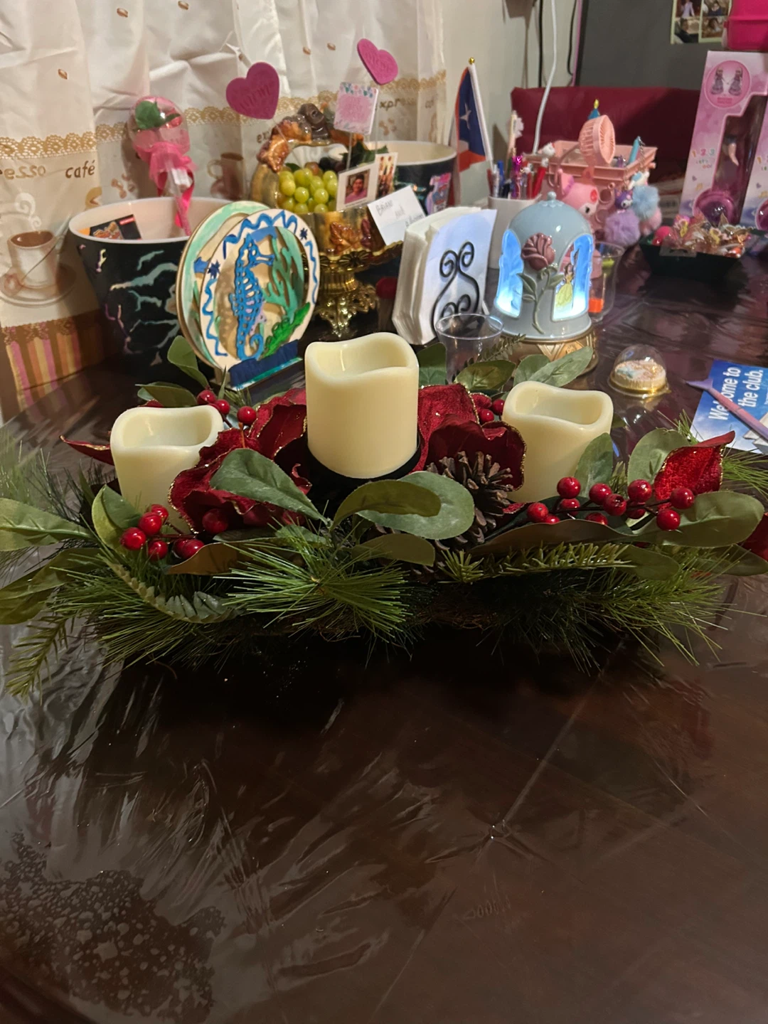 Holiday Candle Centerpiece - photo 3