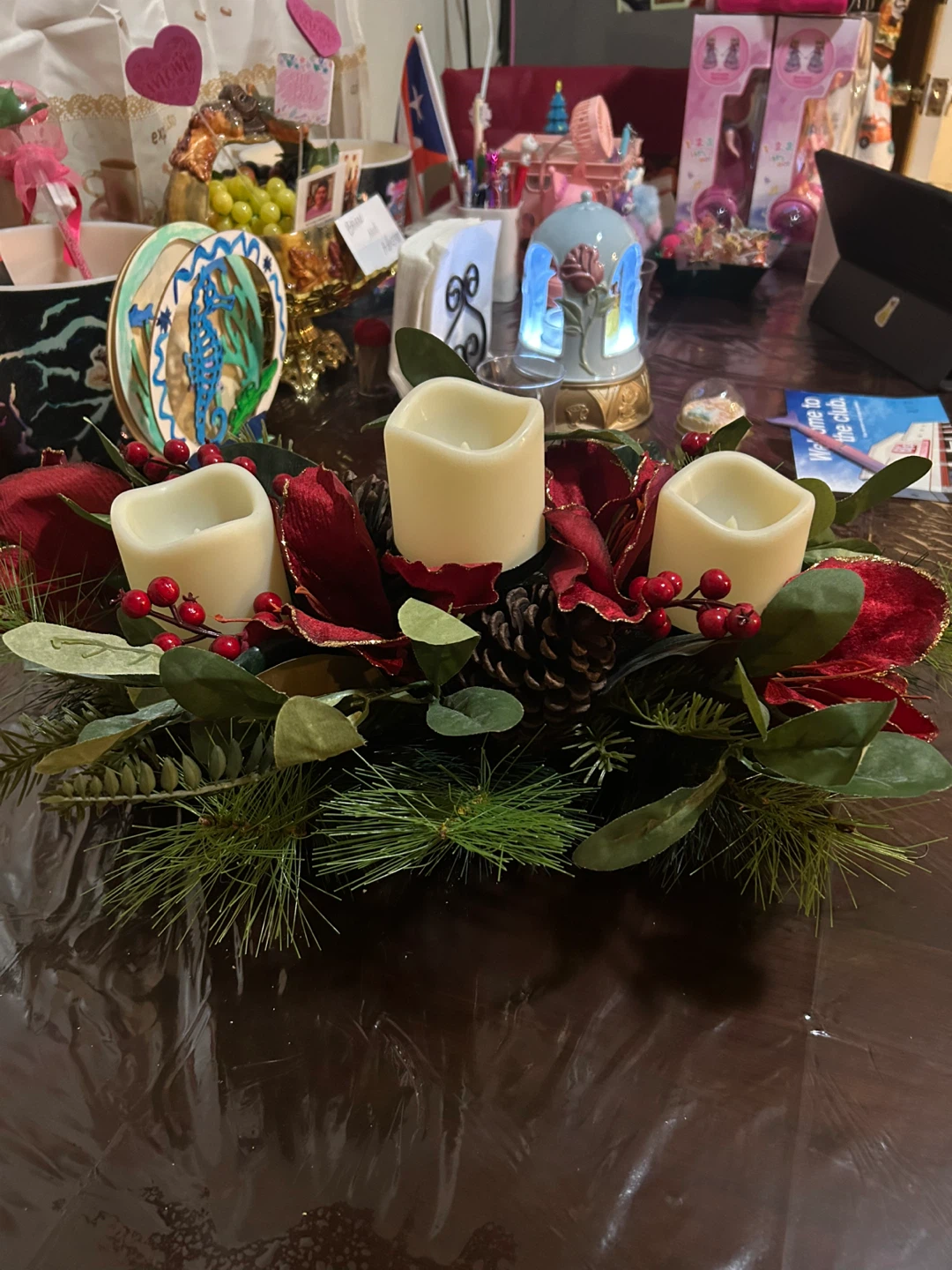 Holiday Candle Centerpiece - photo 2