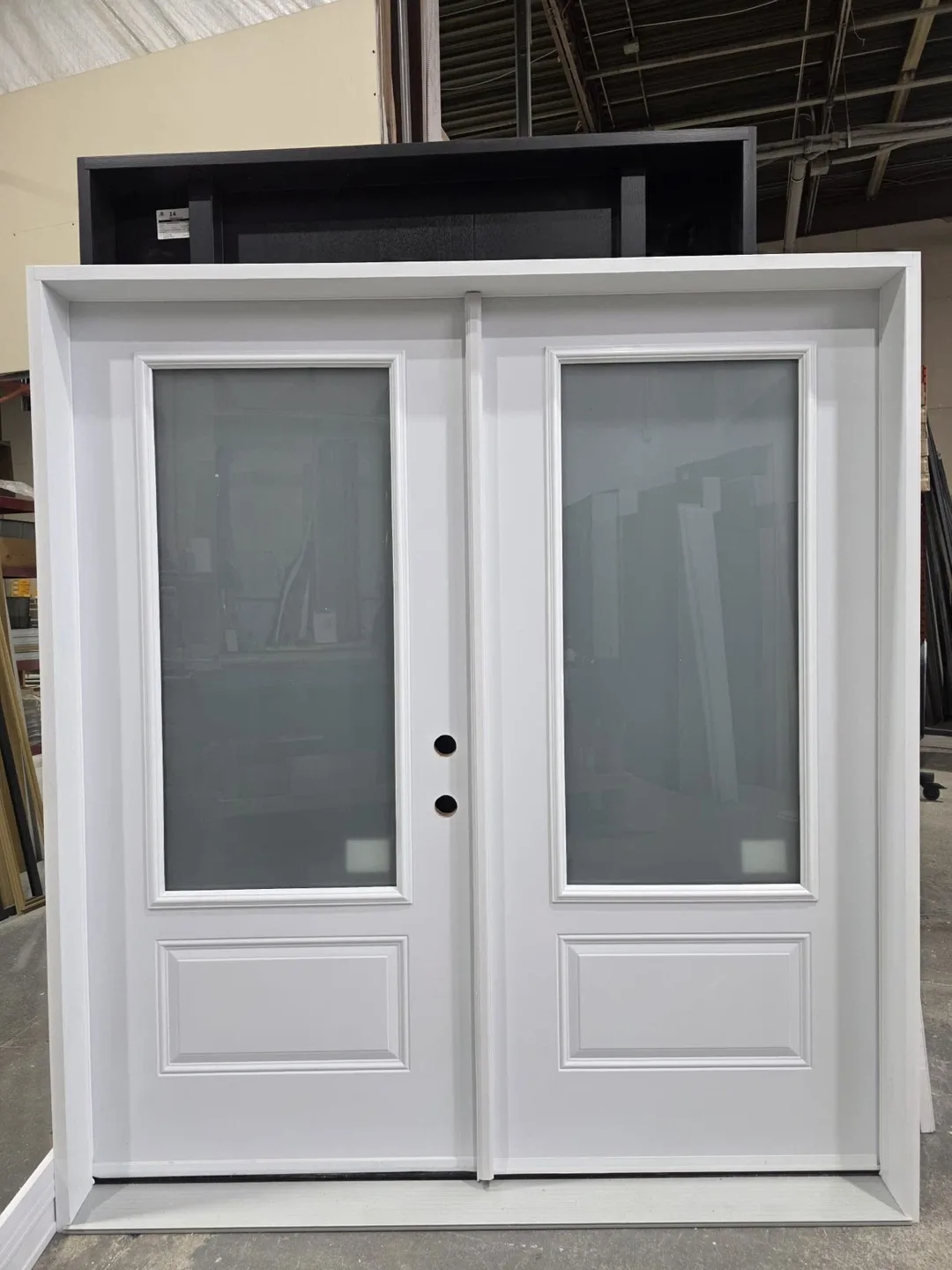 White Double French Doors