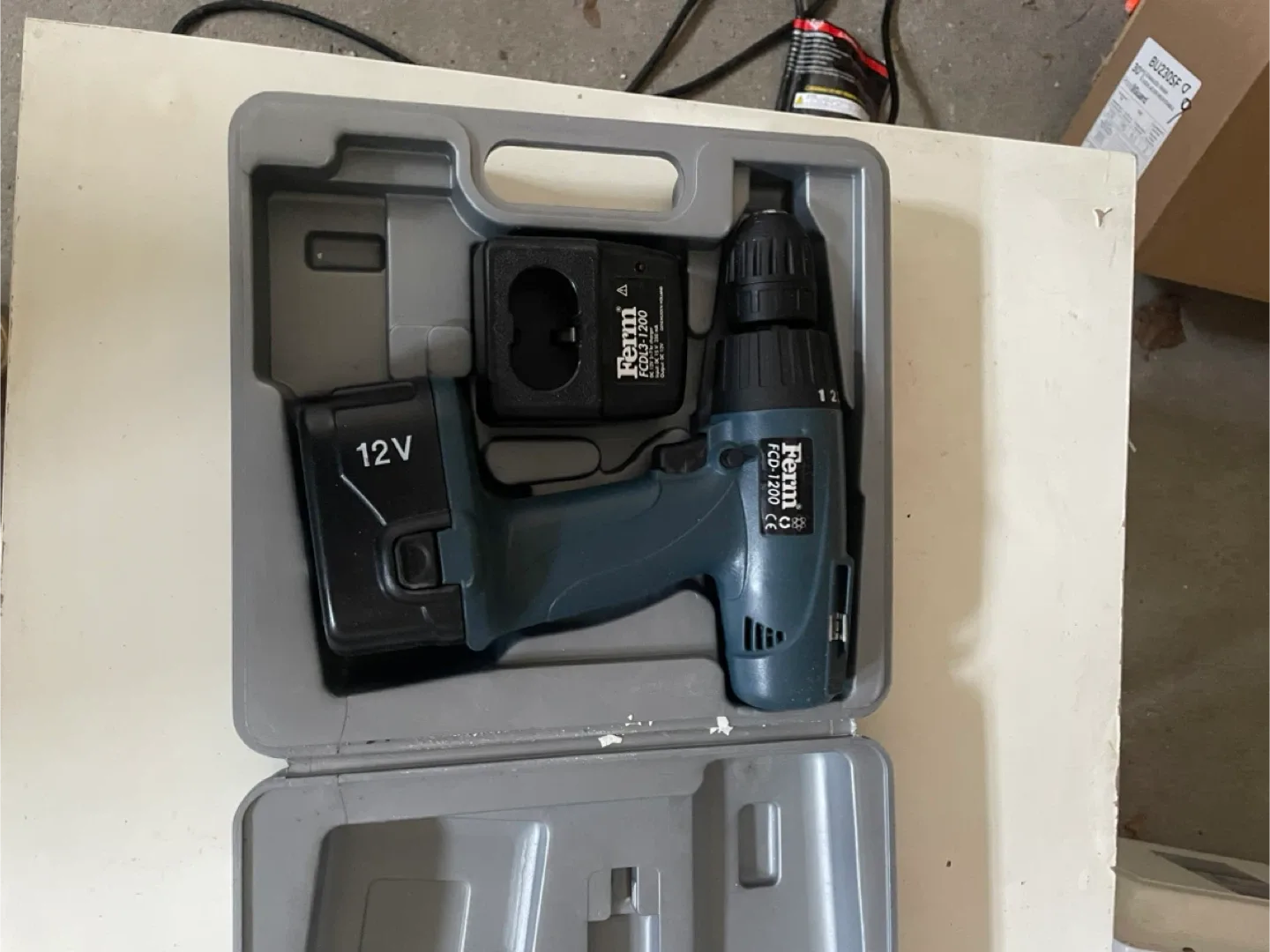 Ferm FCD-1200 CE Cordless Drill 12V