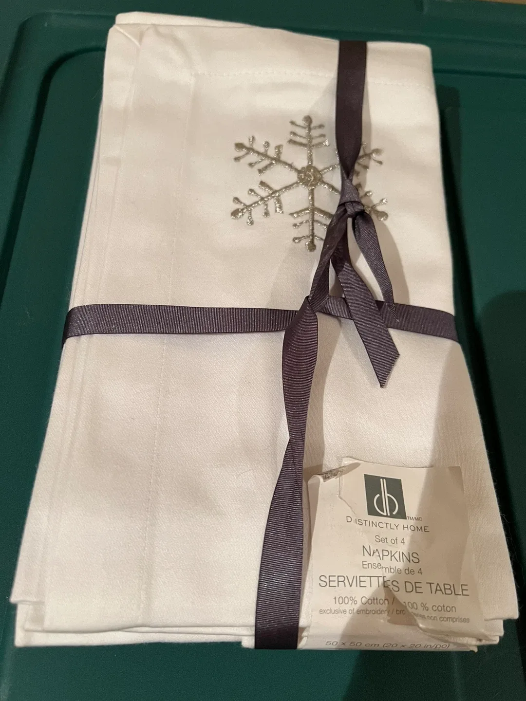 Distinctly Home Napkins - Set of 4