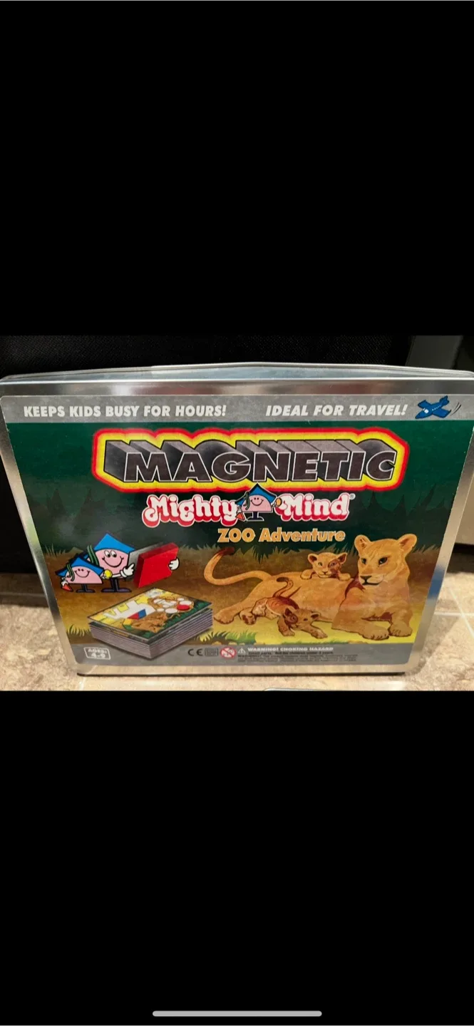 Magnetic Mighty Mind Zoo Adventure Game