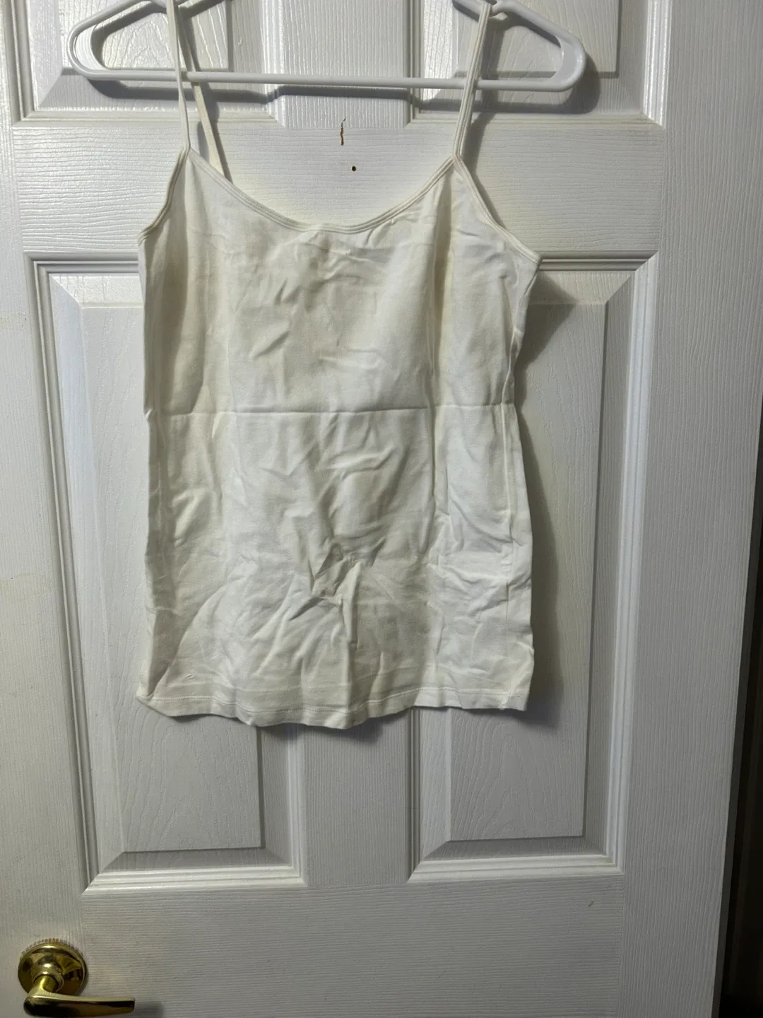 Forever 21 White Tank Top - Size XL image indicator(2)