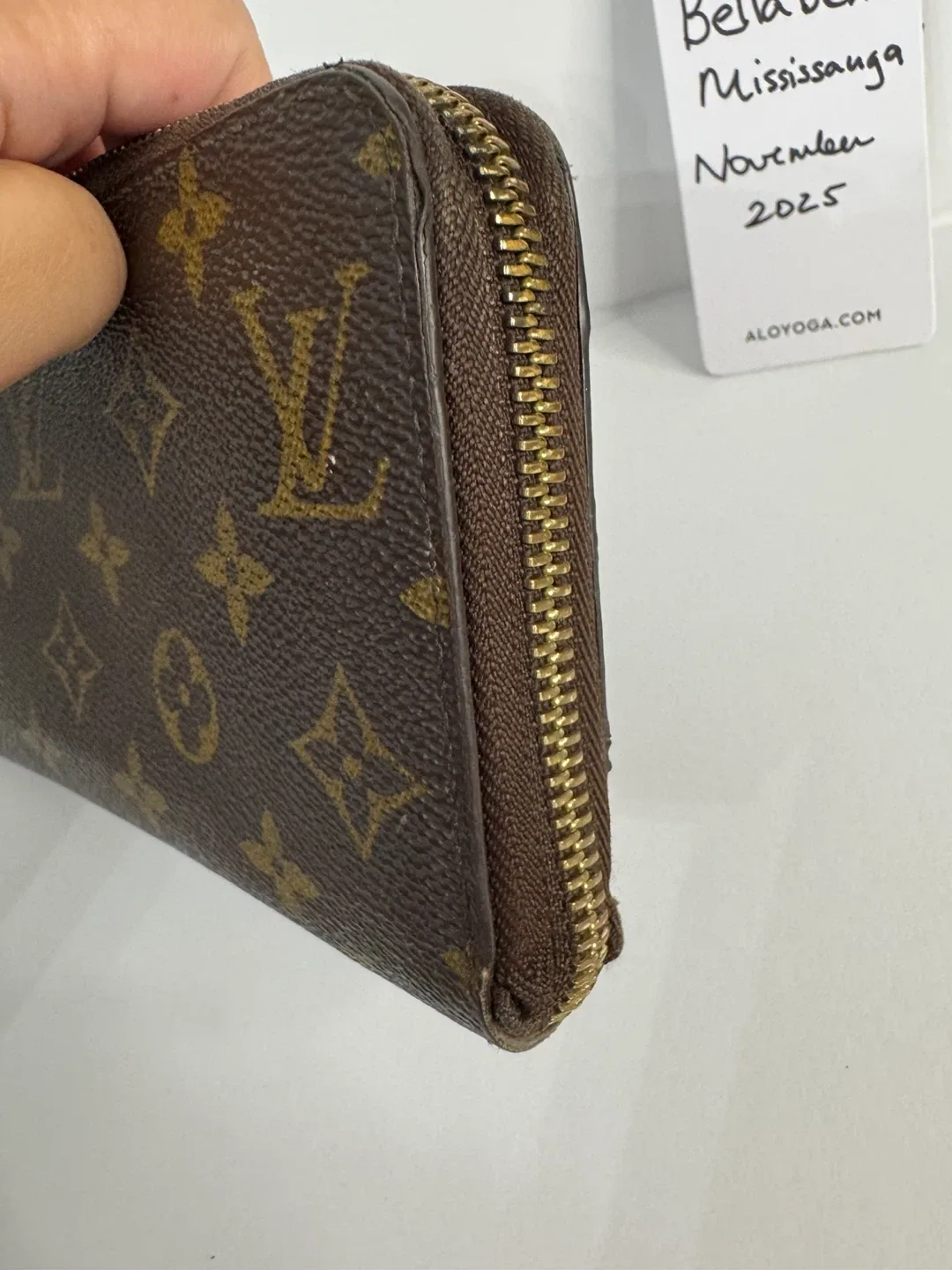 Louis Vuitton Brown Wallet zippy full size image indicator(5)