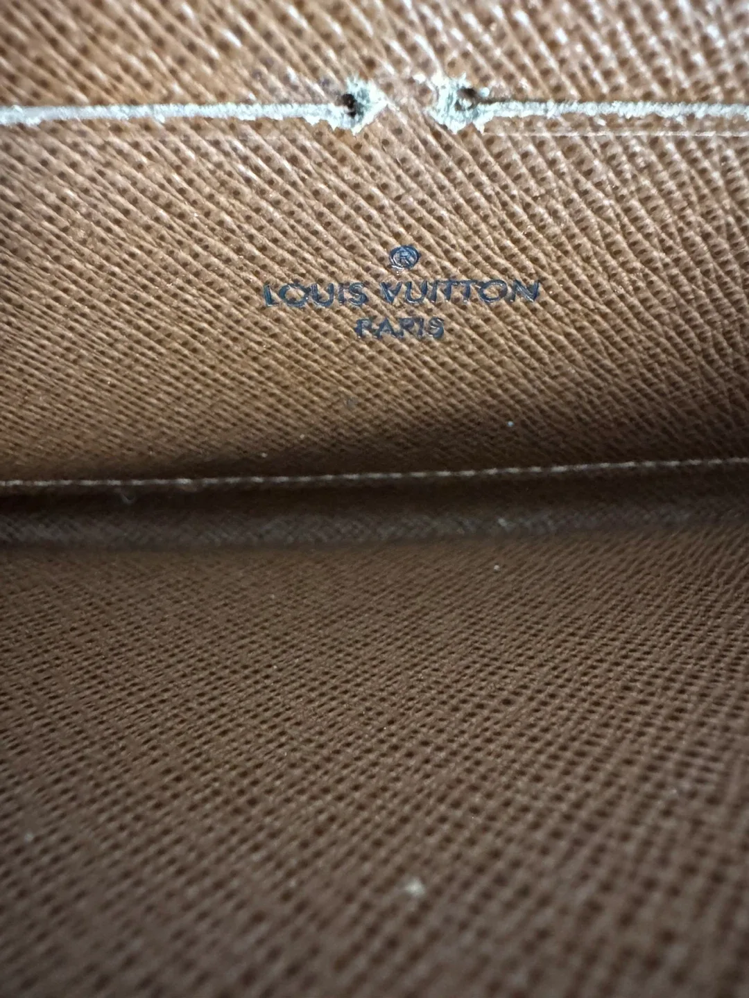 Louis Vuitton Brown Wallet zippy full size image indicator(2)