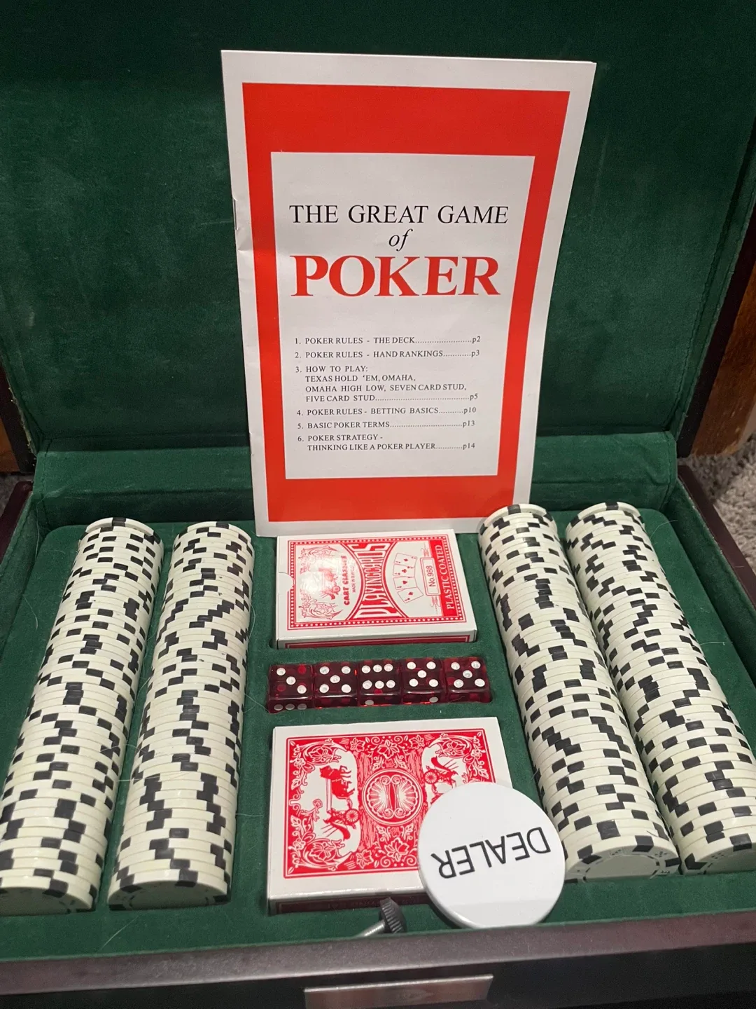 Poker Set with Case & Accessories image indicator(2)