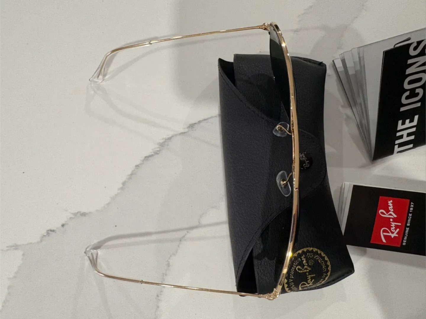 Ray-Ban Aviator Sunglasses - Gold Frame #cleanout image indicator(3)