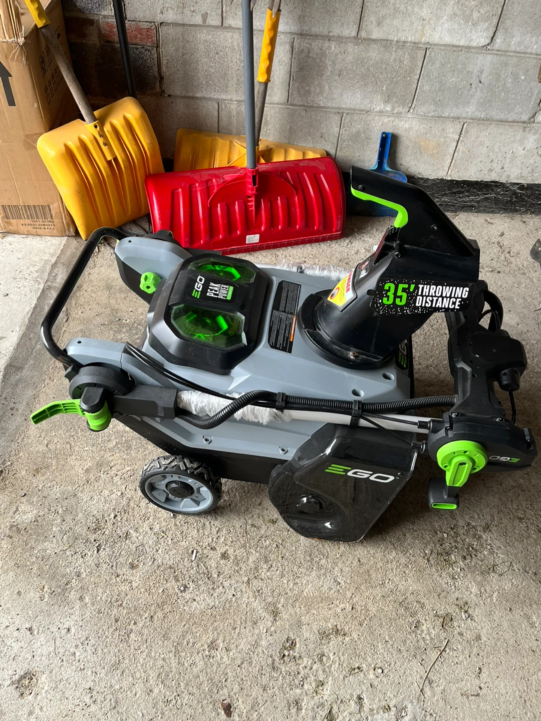 EGO Peak Power Snow Blower - photo 2