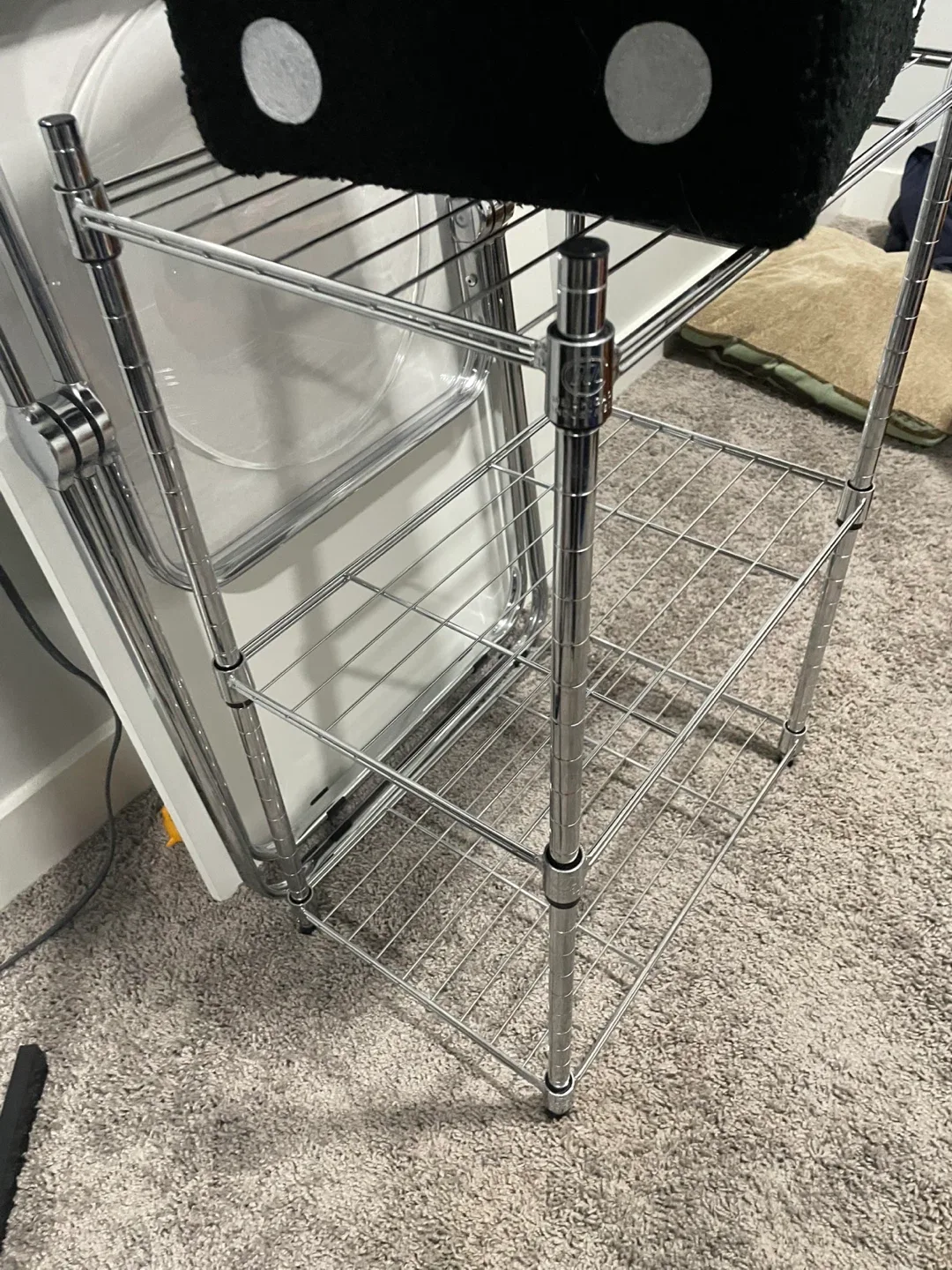 Chrome Metal Wire Shelf