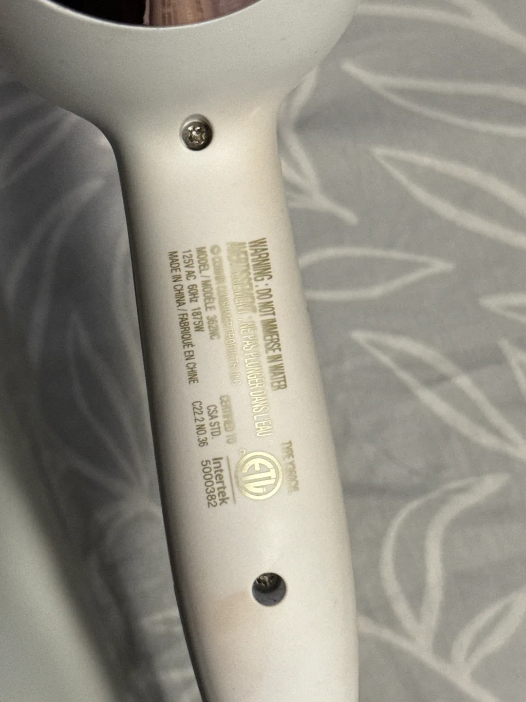 Infiniti Pro by Conair Hair Dryer image indicator(2)