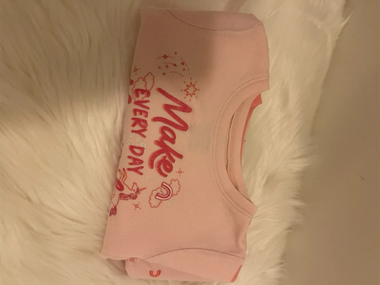 Carters Pink 'Make Everyday Magical' Pajama Set image indicator(5)