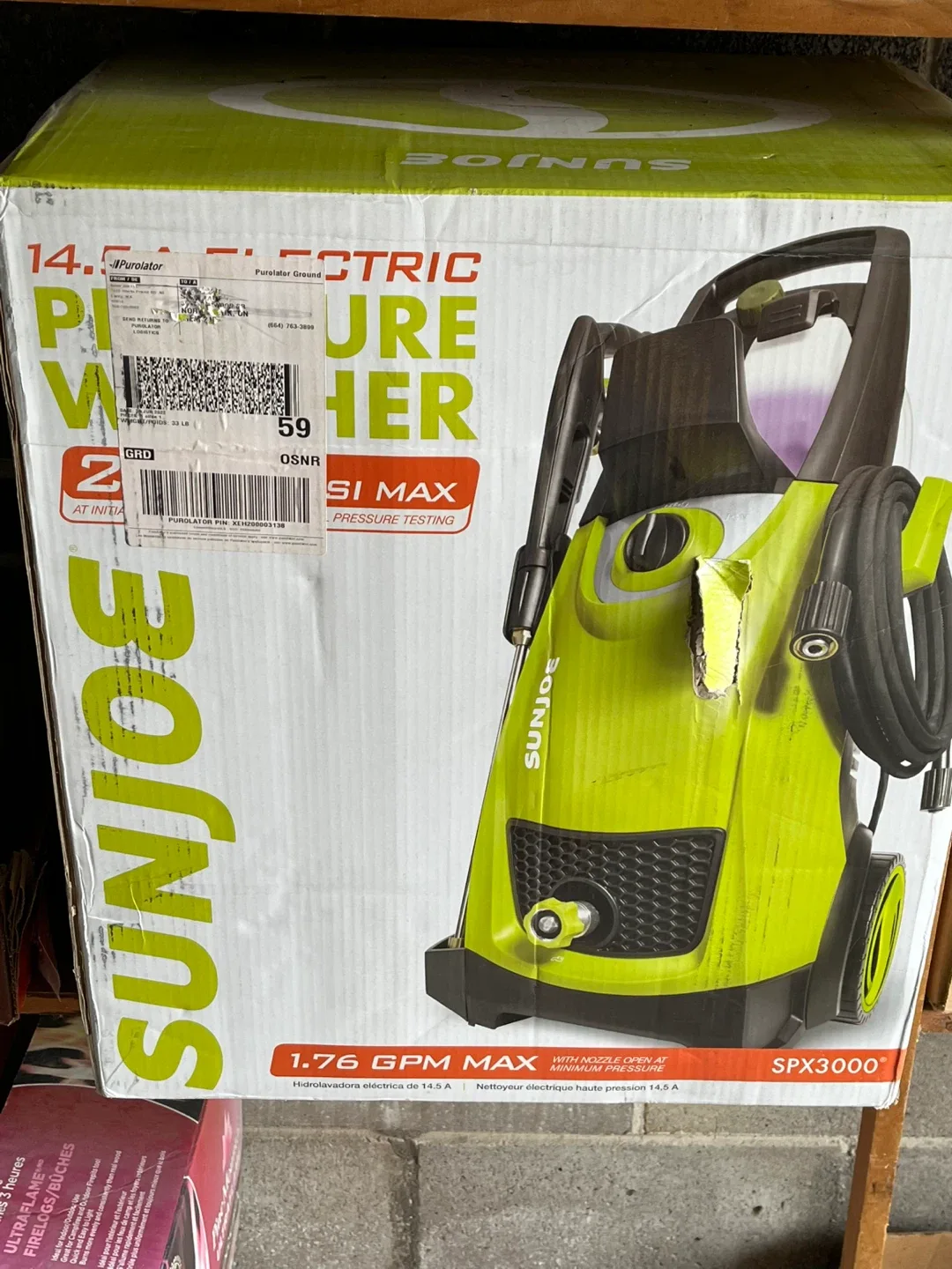 Sun Joe SPX3000 Electric Pressure Washer