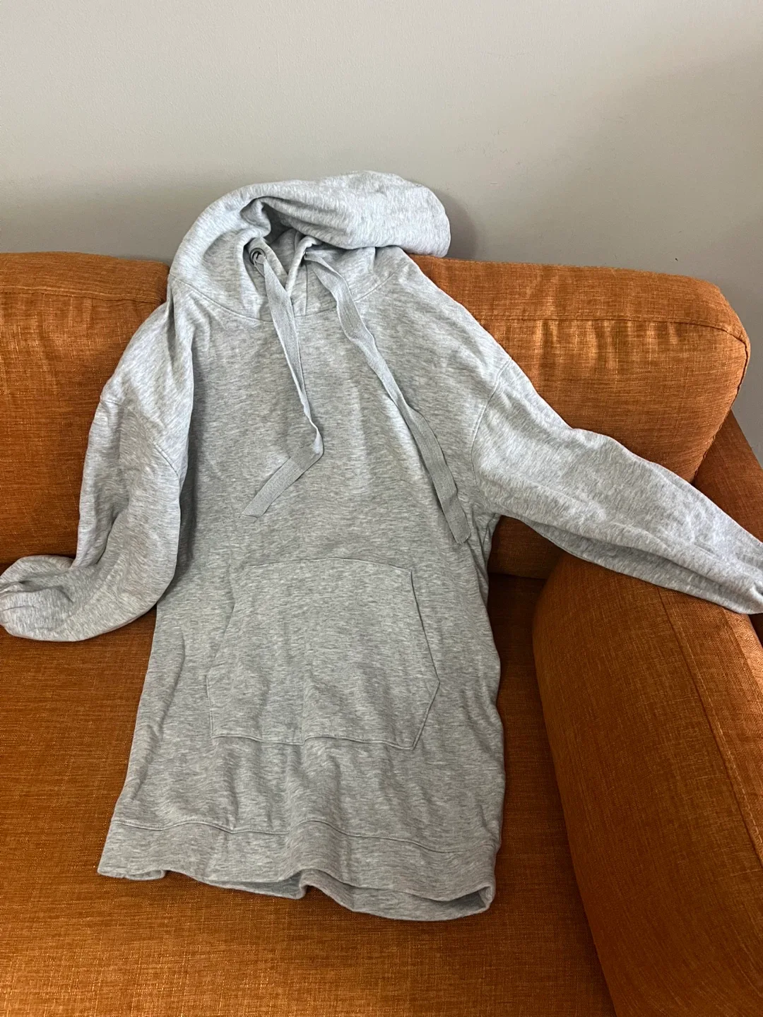 Grey Hoodie Dress H&M #Cleanout