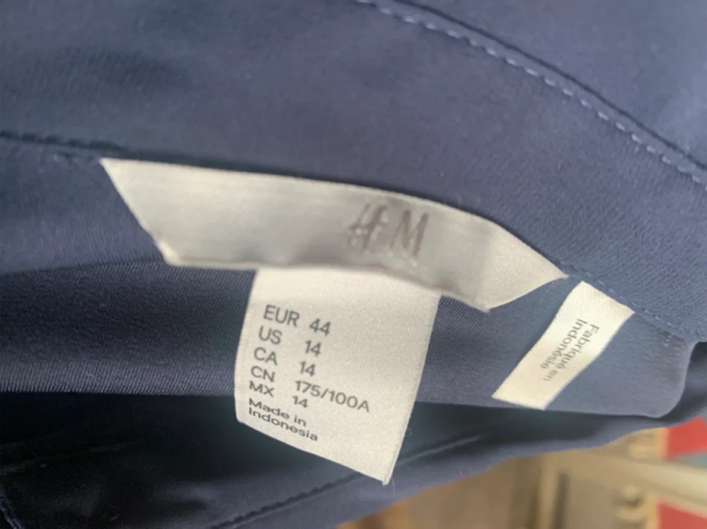 H&M Navy Blouse #CLEANOUT image indicator(5)