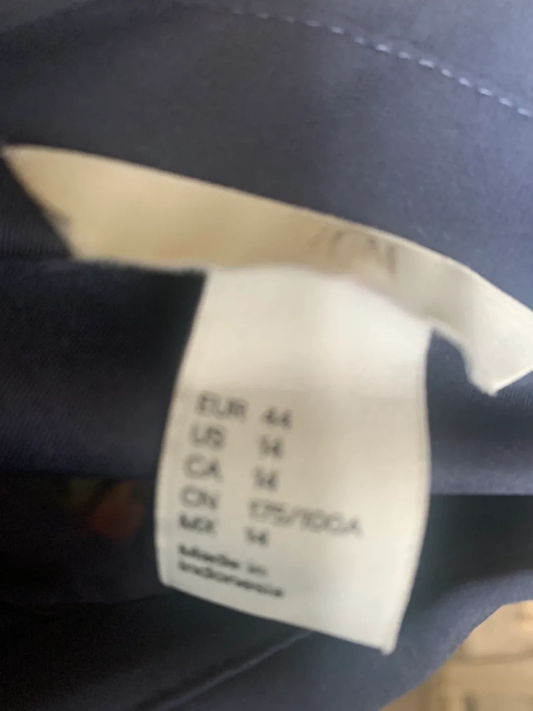 H&M Navy Blouse #CLEANOUT image indicator(6)