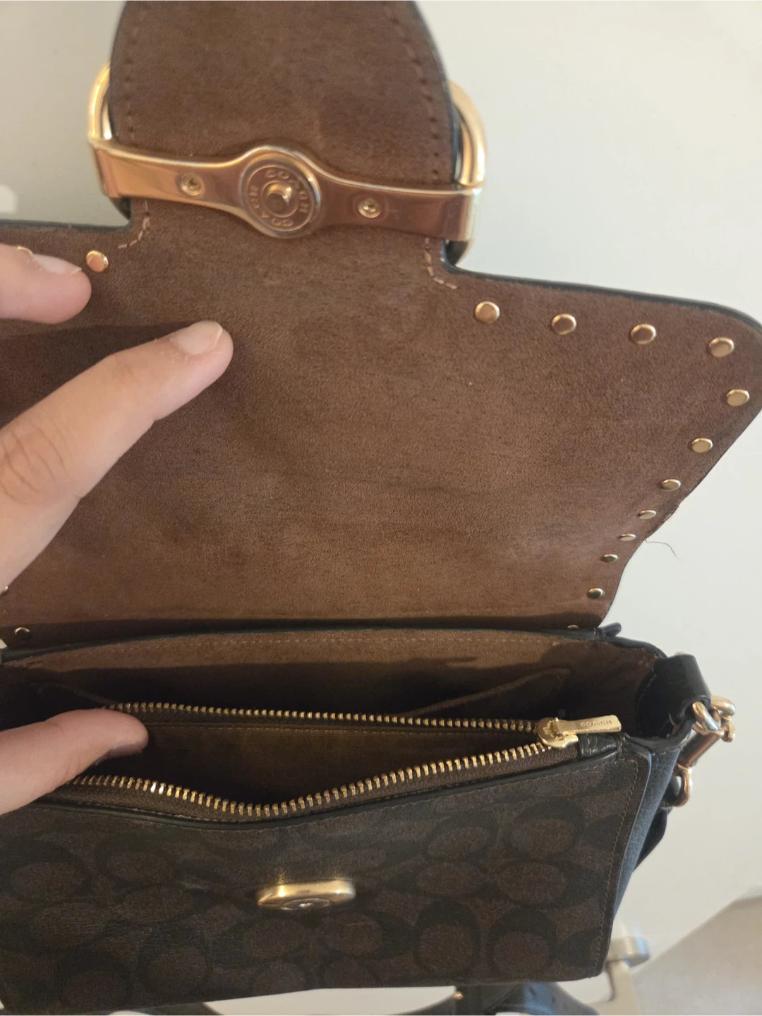 Coach Storypatch Satchel Bag - photo 4