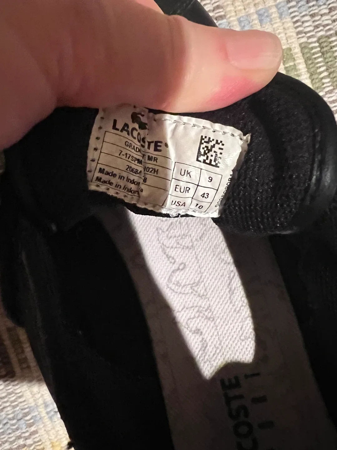 Lacoste Sport Leather Sneakers - Men's US 10 image indicator(3)