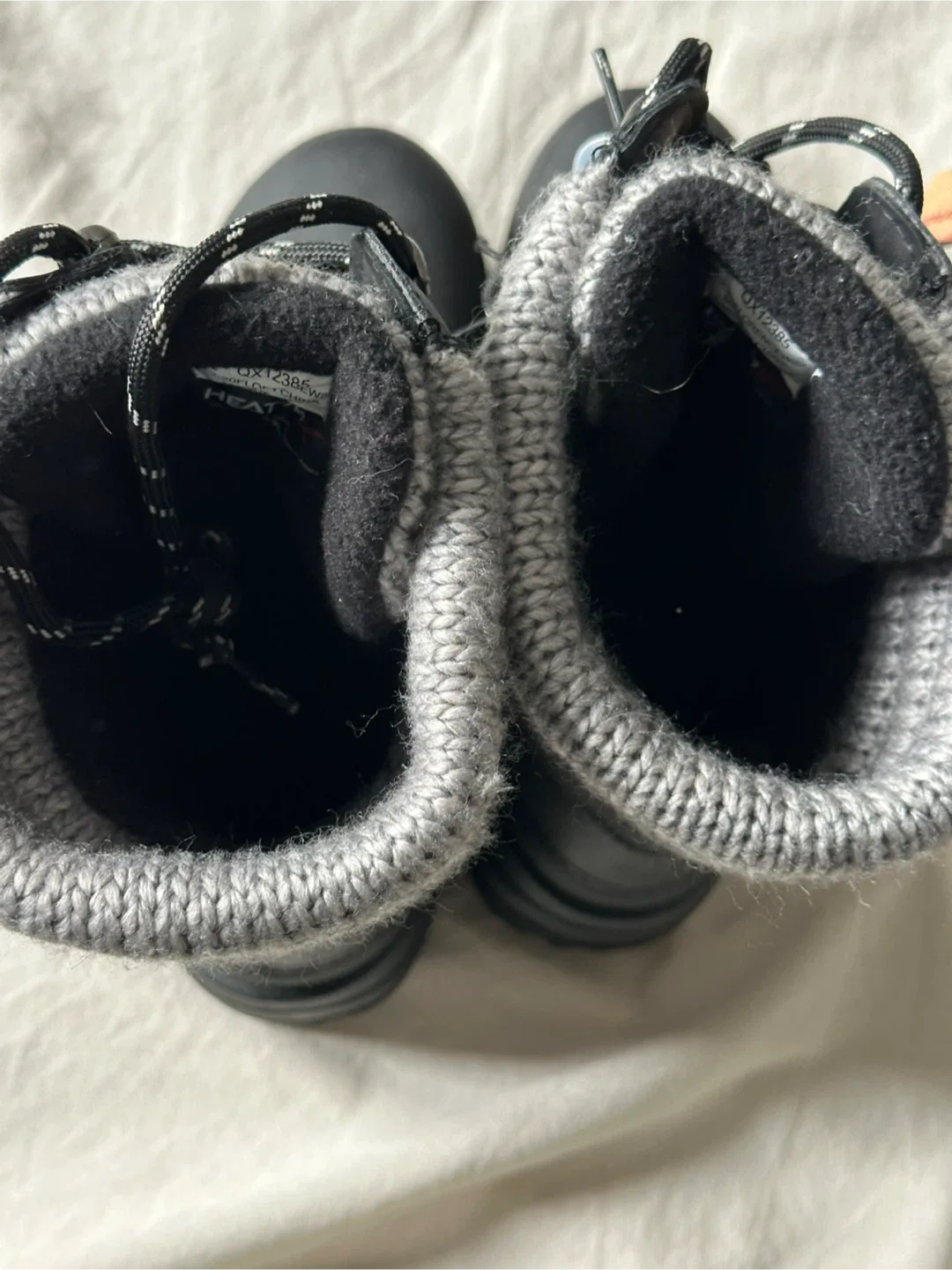 NEW! Heat-MX Black Winter Boots Size 8 image indicator(3)