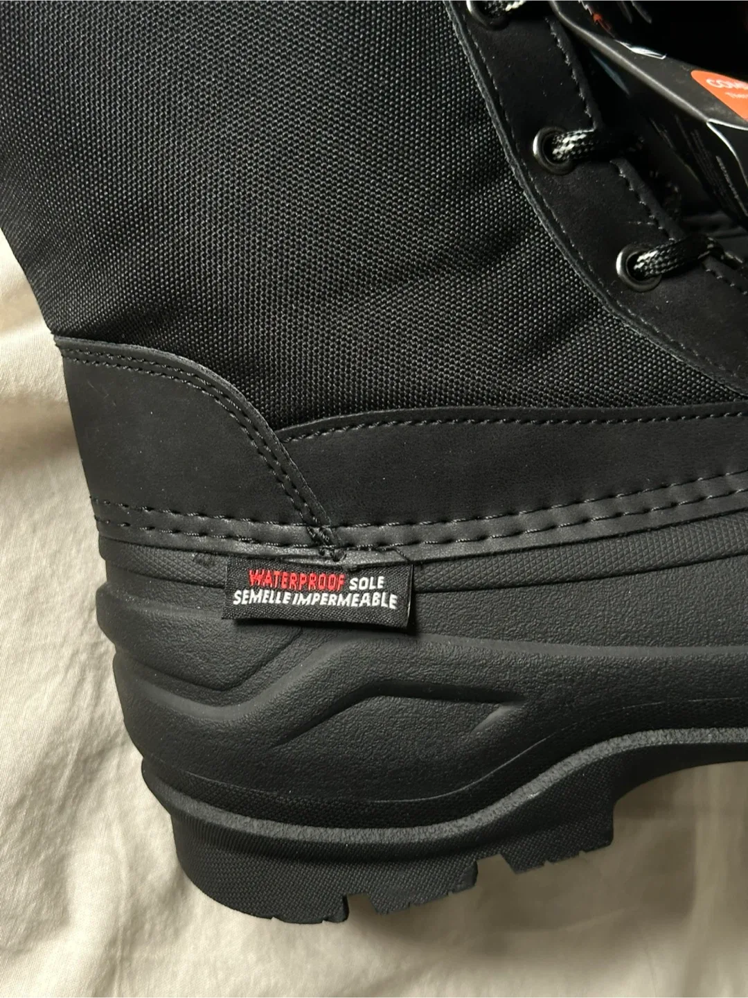 NEW! Heat-MX Black Winter Boots Size 8 image indicator(5)