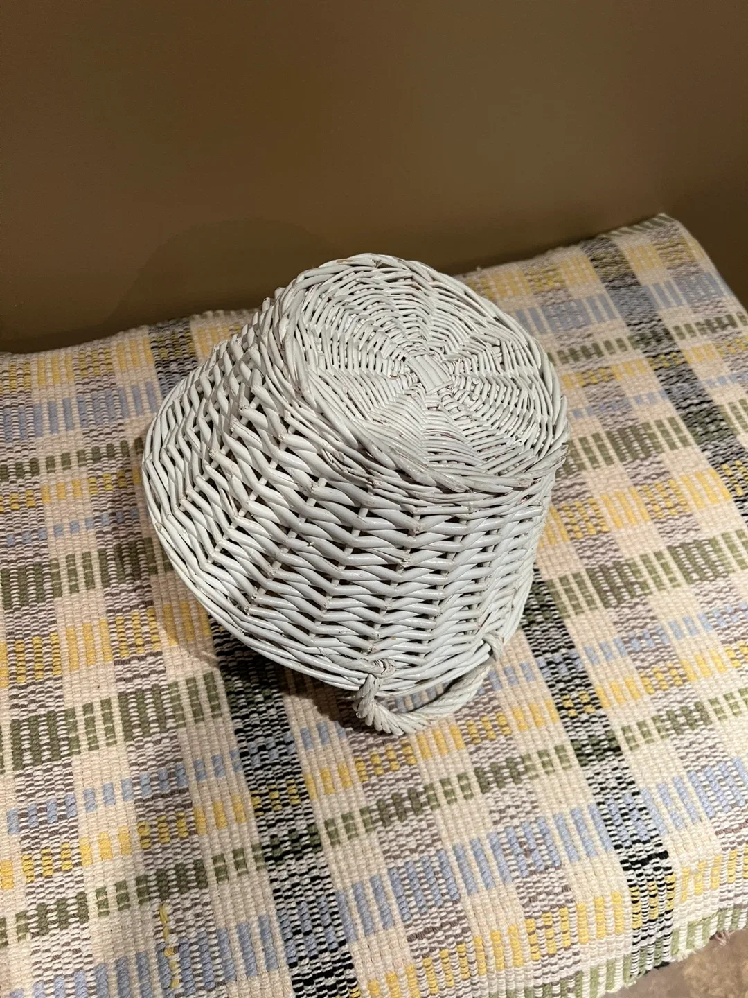 Wicker Basket - White image indicator(3)