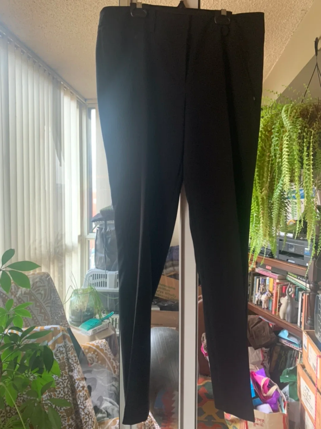 Karl Lagerfeld Paris Black  Pants #CLEANOUT image indicator(2)