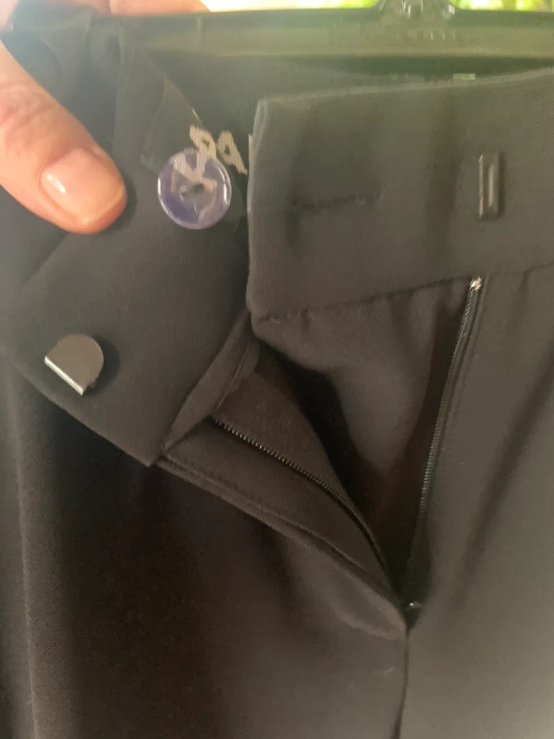 Karl Lagerfeld Paris Black  Pants #CLEANOUT image indicator(5)