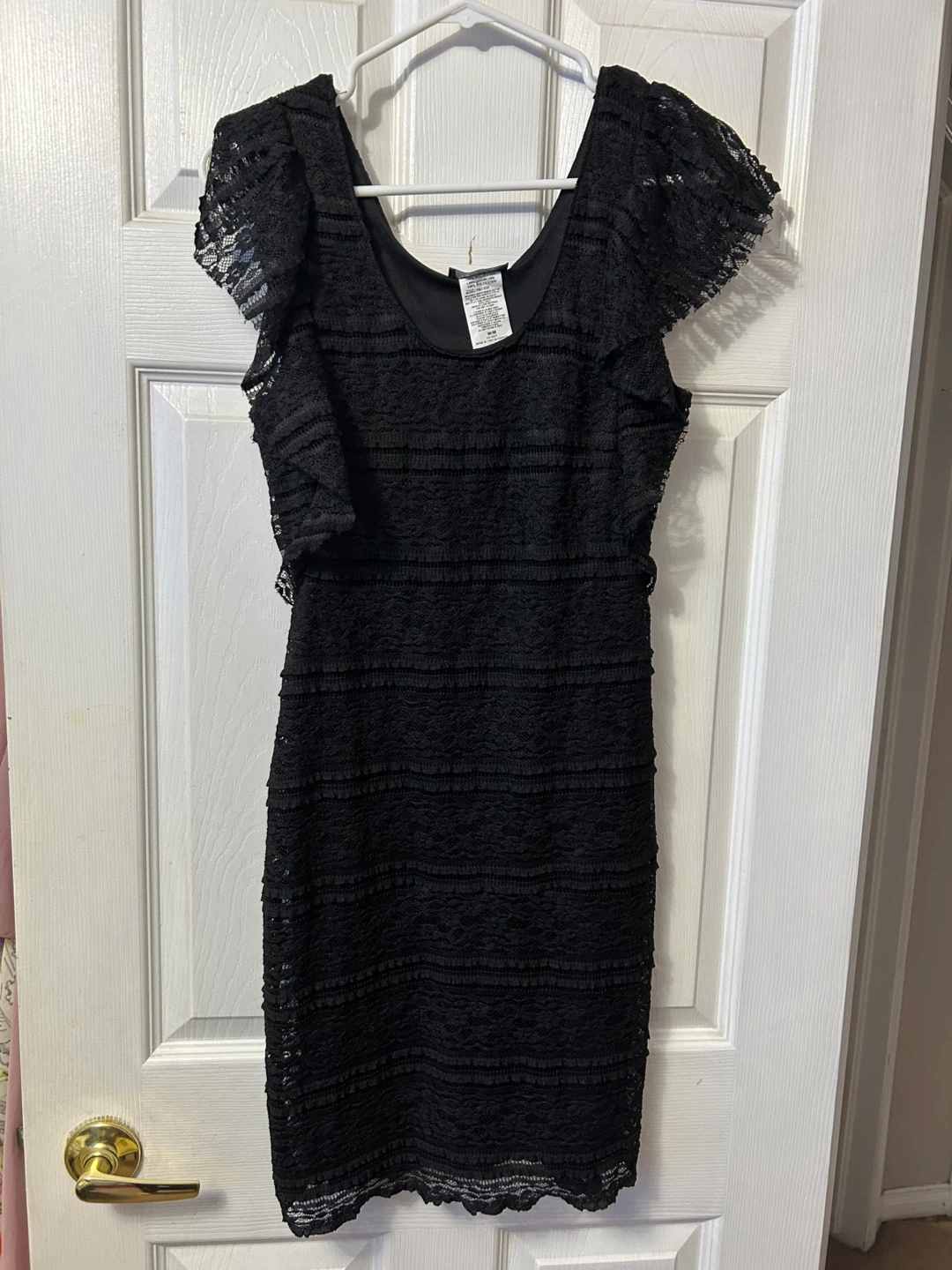 Bizz Girl Black Lace Dress, Size 11/12 - photo 3