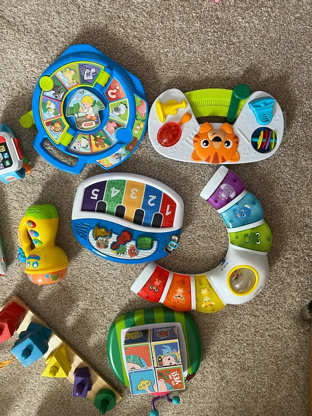 Mixed Lot of Baby/Toddler Toys - Fisher-Price, LeapFrog image indicator(3)