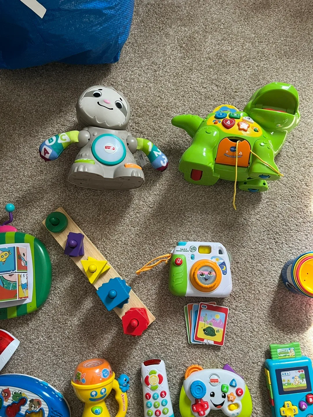 Mixed Lot of Baby/Toddler Toys - Fisher-Price, LeapFrog image indicator(5)