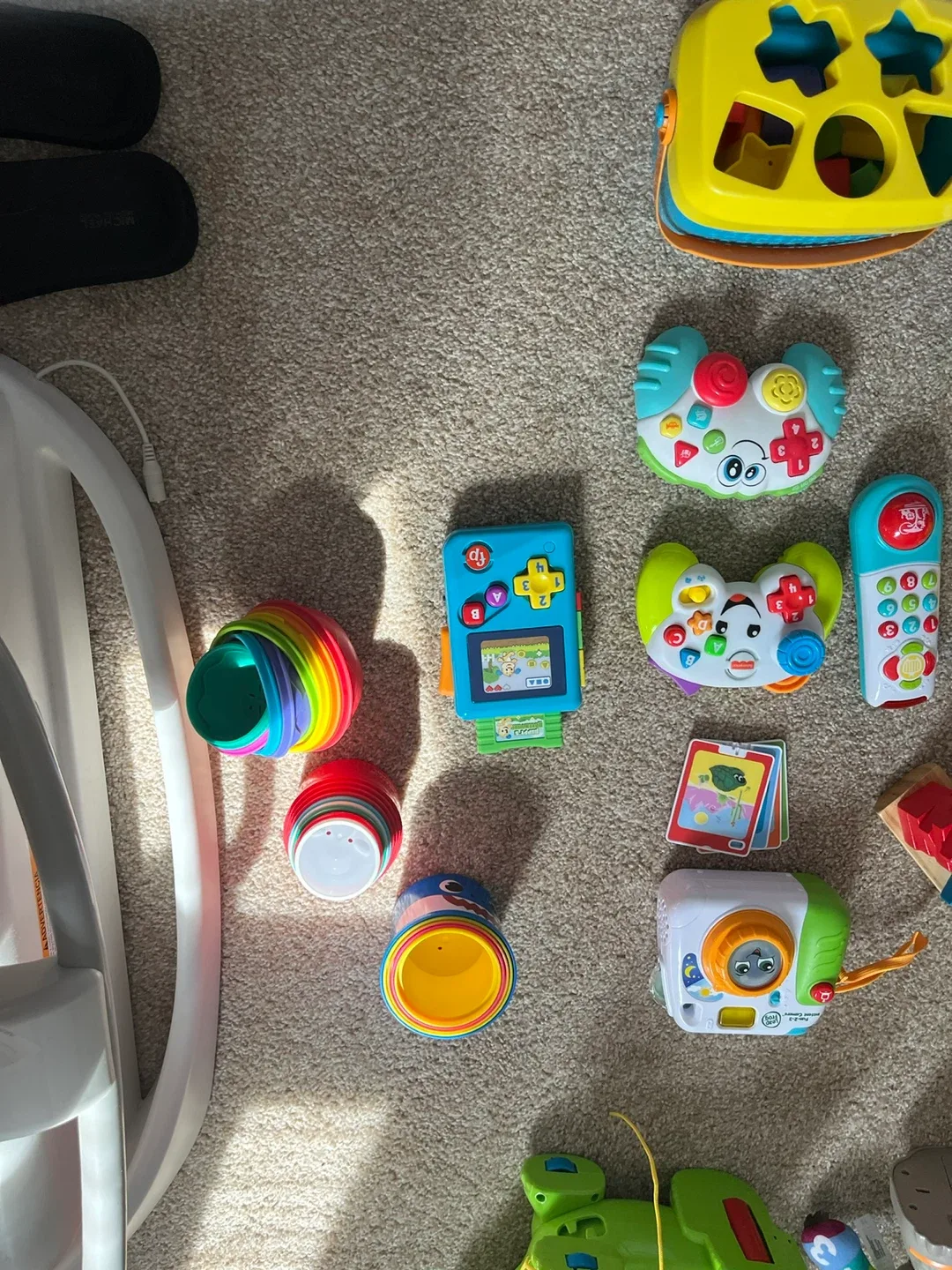 Mixed Lot of Baby/Toddler Toys - Fisher-Price, LeapFrog image indicator(6)