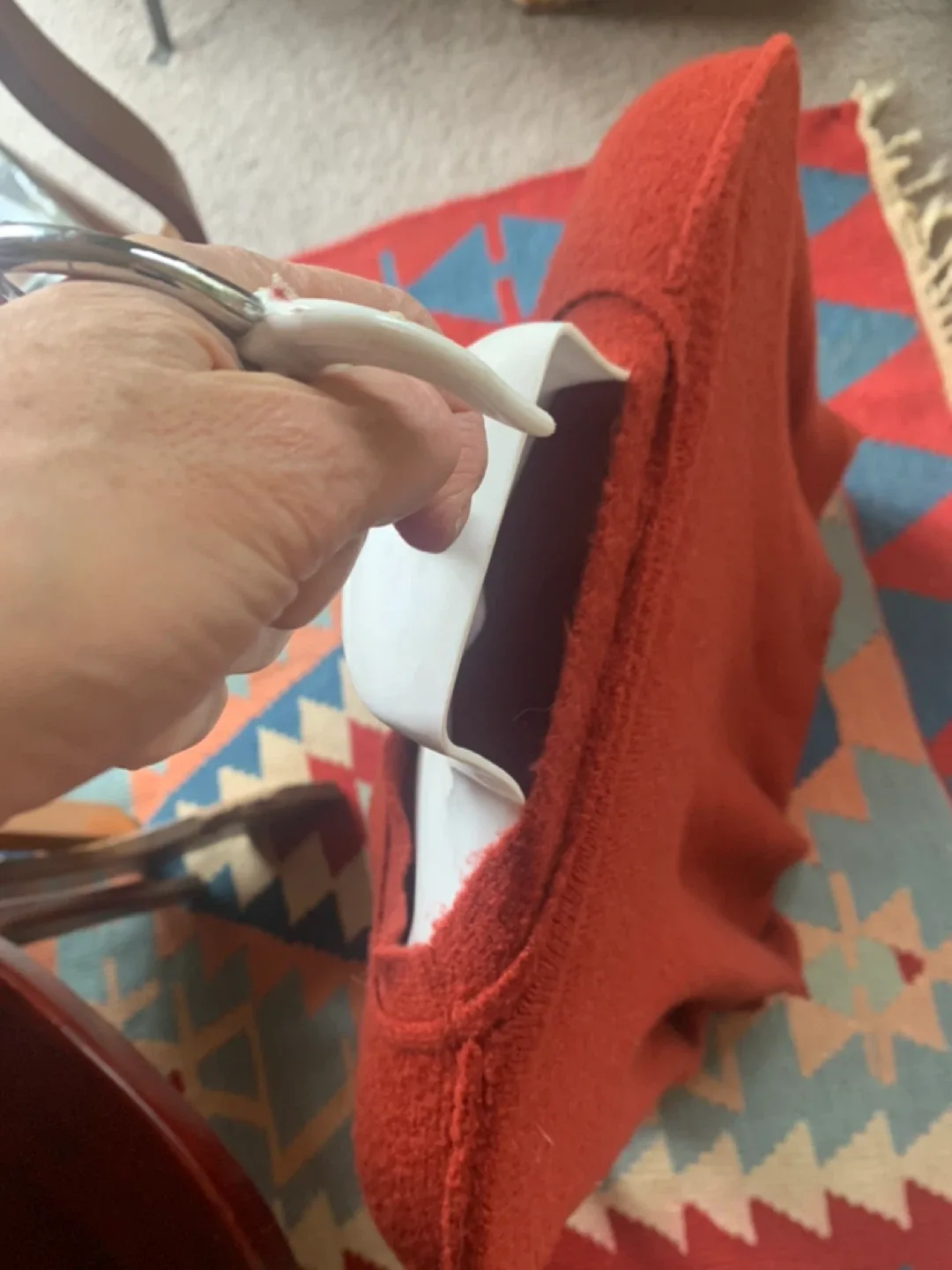 Burnt Orange Knit Sweater #CLEANOUT image indicator(4)