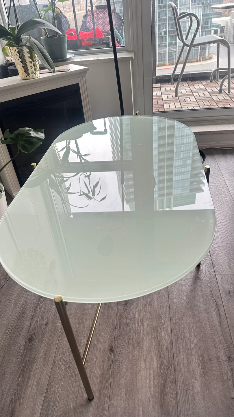 Glass Top Coffee Table - photo 3