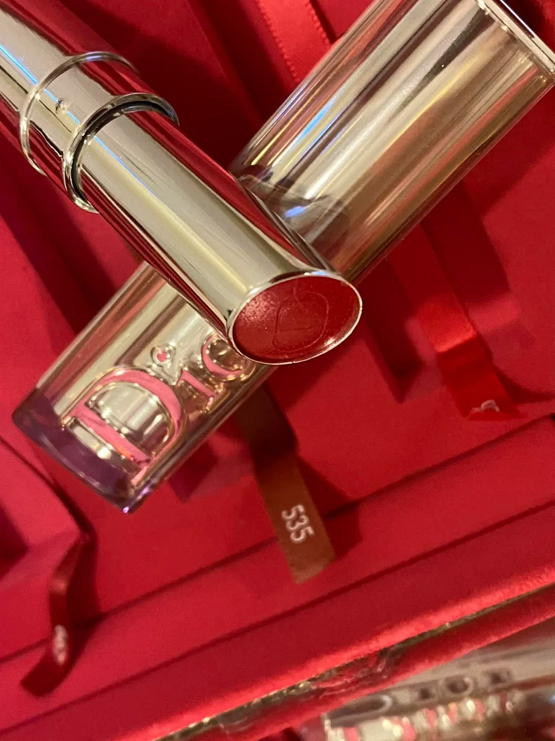 💯Authentic Dior Saddle Make up case w/ BN 💄(976) image indicator(3)