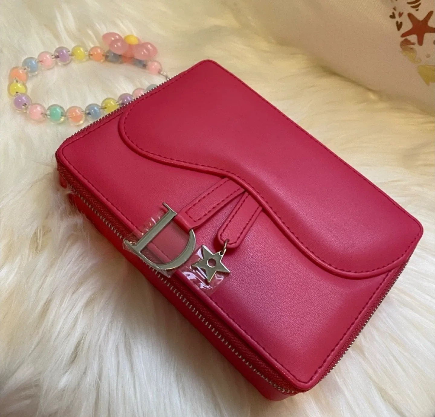 💯Authentic Dior Saddle Make up case w/ BN 💄(976) image indicator(2)