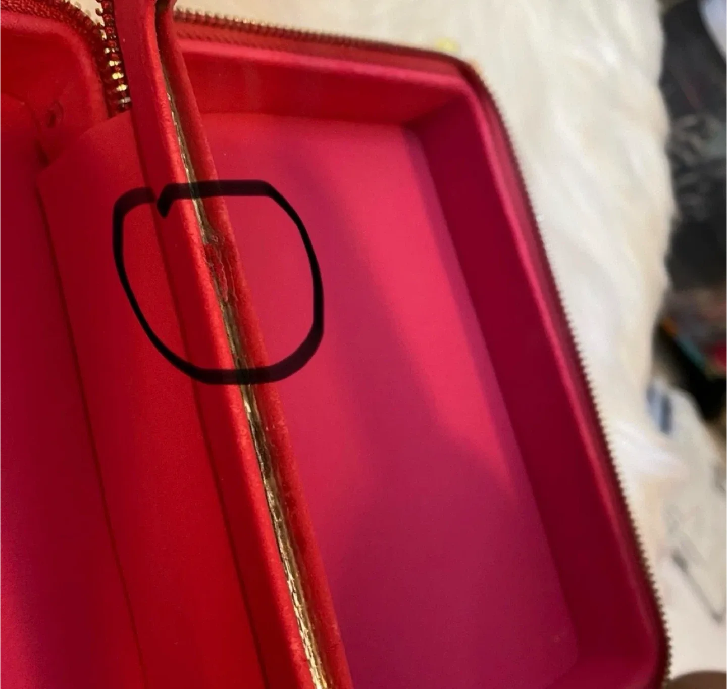 💯Authentic Dior Saddle Make up case w/ BN 💄(976) image indicator(9)