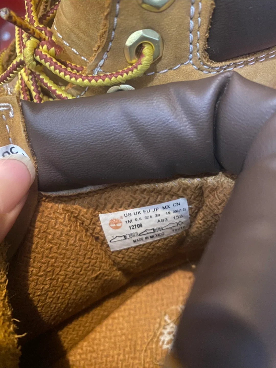 Timberland Toddler Boots Size 1M image indicator(5)