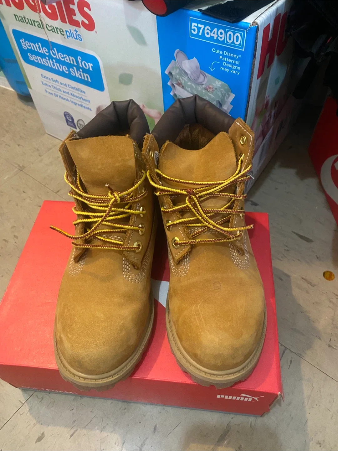 Timberland Toddler Boots Size 1M