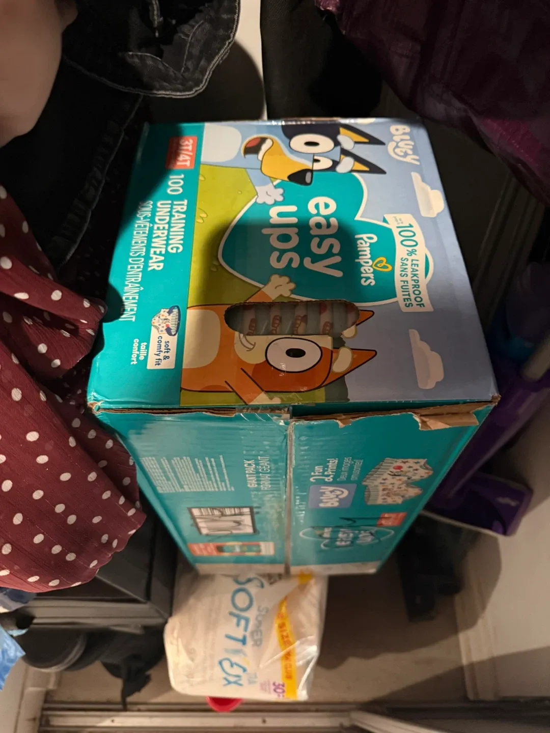 Pampers Easy Ups Bluey 3T/4T Training Underwear - 100 Count image indicator(2)