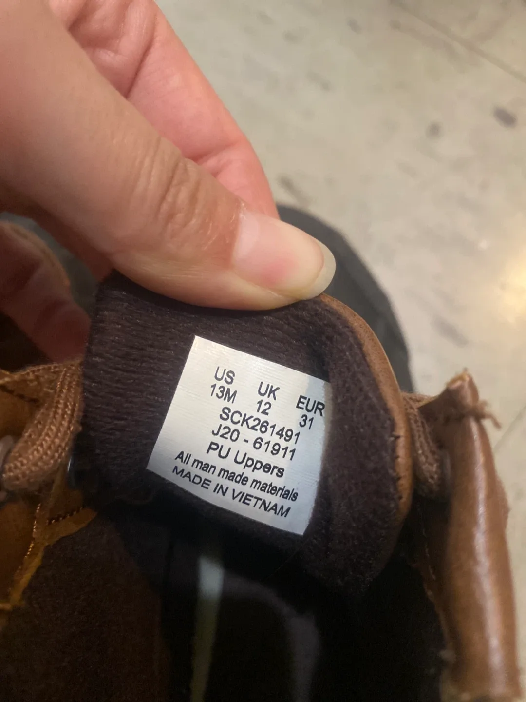 Sperry Brown/Black Duck Boots - Size 13M image indicator(5)