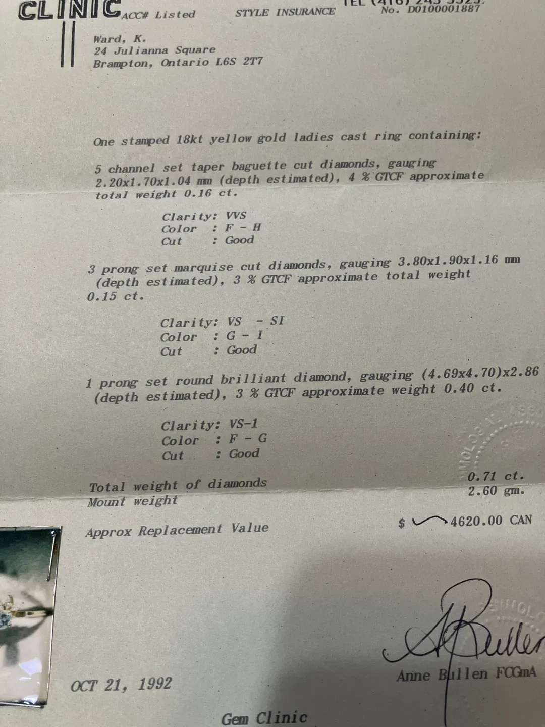 18kt Yellow Gold Diamond Wedding and Engagement Ring image indicator(3)