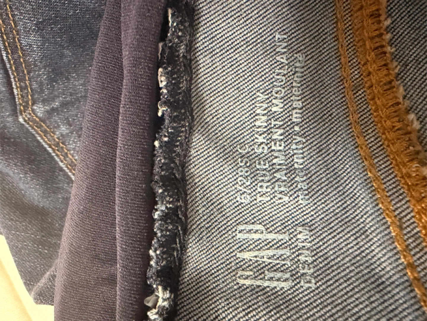 GAP True Skinny Maternity Jeans, Size 6 - photo 3