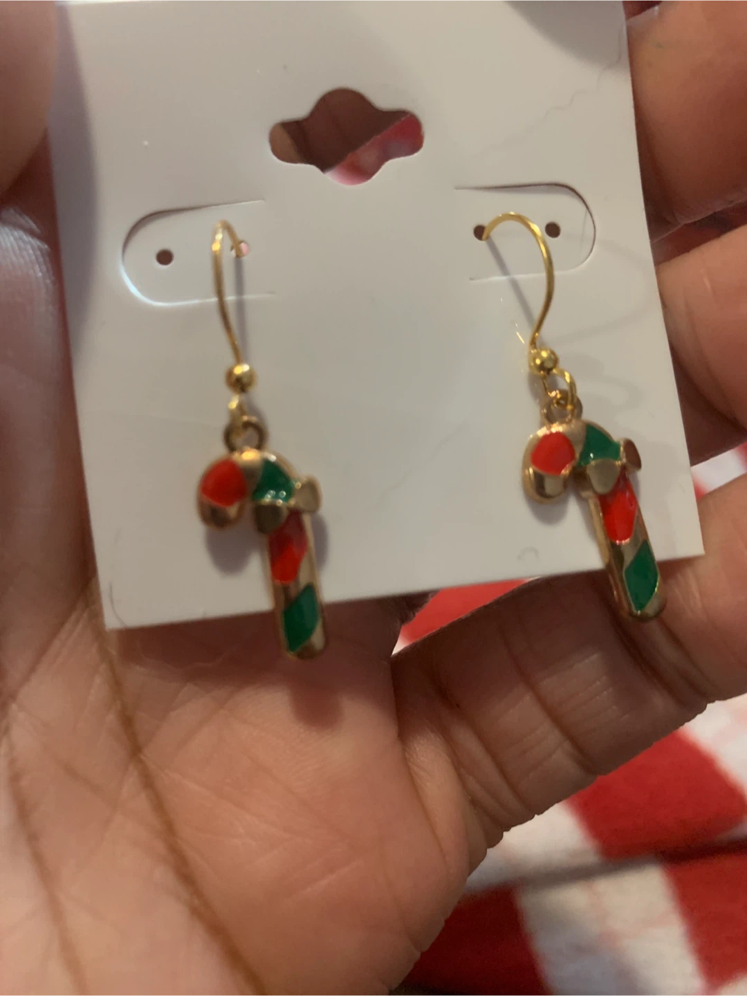 New Candy Cane Earrings - photo 2